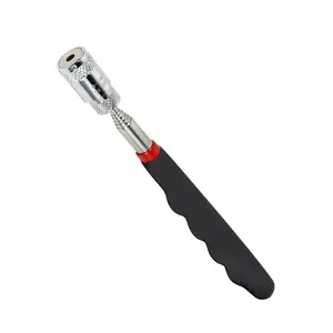 8LB Retractable Telescopic Magnetic Pickup with Light, Metal Magnetic Pickup Tool, Professional Car Repair Tool, Multifunctional Hand Tool for Home & Office