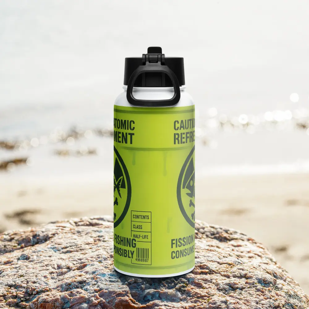 Atomic Refreshment 32oz  Insulated  Flasks