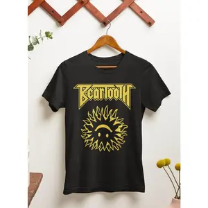 Beartooth T-Shirt - Metal Music Shirt - Beartooth Sunshine Shirt - Riptide - Disease - Unisex Cotton Tee