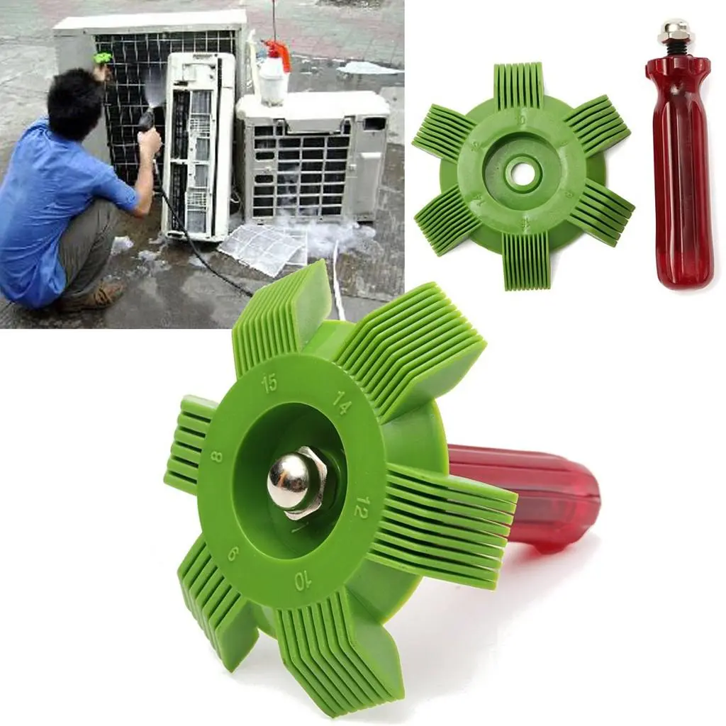 Car A/C Radiator & Condenser Fin Repair Tool - Auto Cooling System Cleaner and Straightener for All Vehicles Car Repair Tools