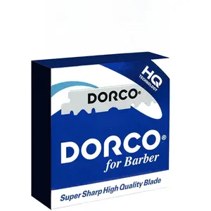 100 DORCO Single Edge Razor Blades For Professional Barbers And Traditional Shaving Enthusiasts