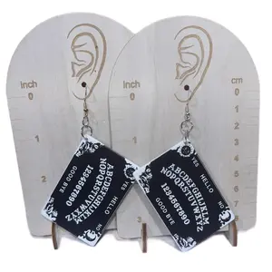 Ouija board earrings