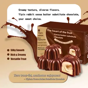 Chocolatey Nut Candy with Liquid Center - Creamy Meltaway Chocolate Flavored Snacks, Indulgent Treats Gift Box for Parties & Gifting,chocolate