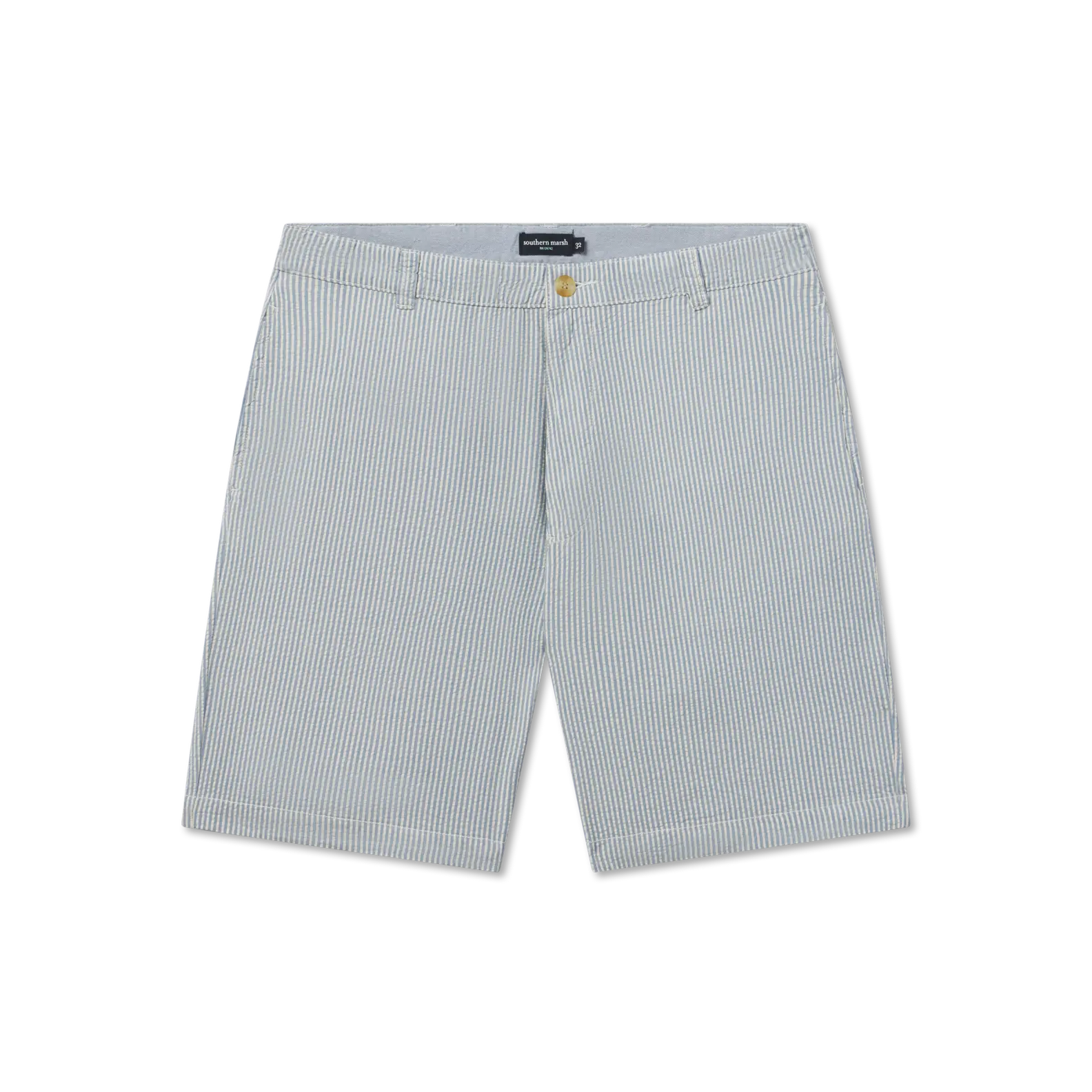 Seersucker Regatta Short 8in. Flat