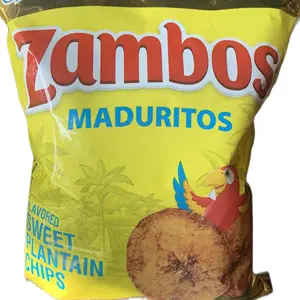 Tasty Zambos Maduritos Snack from Honduras with  Crispy Crunchy