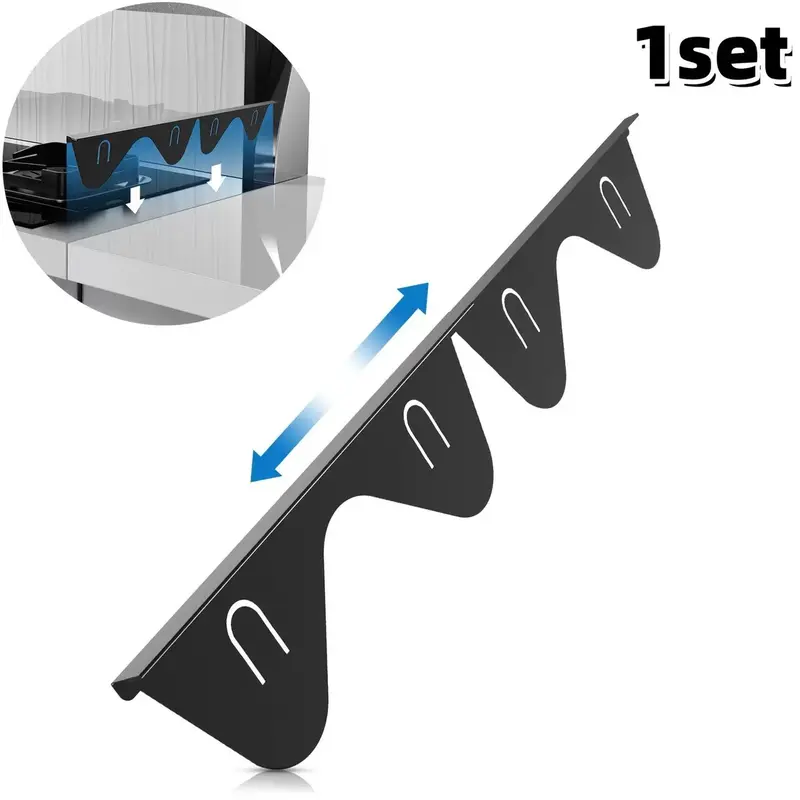 Stainless Steel Stove Gap Pads, Kitchen Must-Have, Durable & Practical, Keep Your Kitchen Clean, Home, 1 Set/2 Sets Available