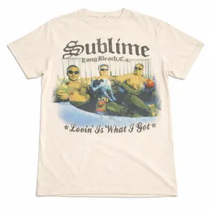 Vintage 90s Band SUBLIME T-Shirt 1997 Rap Rock Band Tour, SUBLIME band 90s shirt, Rock Band Music Shirt, Vintage Graphic Tee,full color , full sizes.