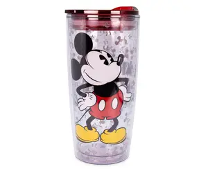 Disney Mickey Mouse "Since 1928" Double-Walled Travel Tumbler | Holds 20 Ounces Disney Mickey Mouse "Since 1928" Double-Walled Travel Tumbler | Holds 20 Ounces