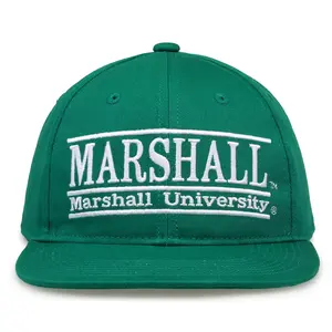 Marshall Hat Retro Snapback Bar Design