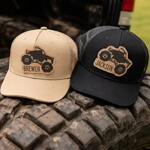 Custom Monster Truck Name Hat, Personalized Kids Trucker Cap, Off Road Truck Patch Snapback, Custom Name Hat for Boys, Racing Truck Hat Gift, Outdoor Adventure Cap