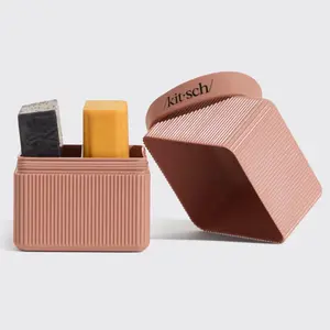 2-Compartment Travel Case - Terracotta 2-Compartment Travel Case - Terracotta