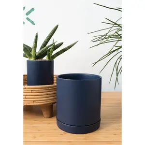 Romey Pot 5", Blue