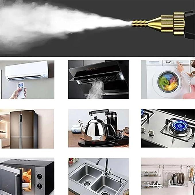 Portable Multifunctional Handheld Steam Cleaner, 1 Set High Temperature Pressurized Steam Cleaner, Extended with Brush Head, Steam Machine for Cleaning, Kitchen Furniture Bathroom Car Cleaning Supplies, Kitchen Gadgets, Dormitory Essentials