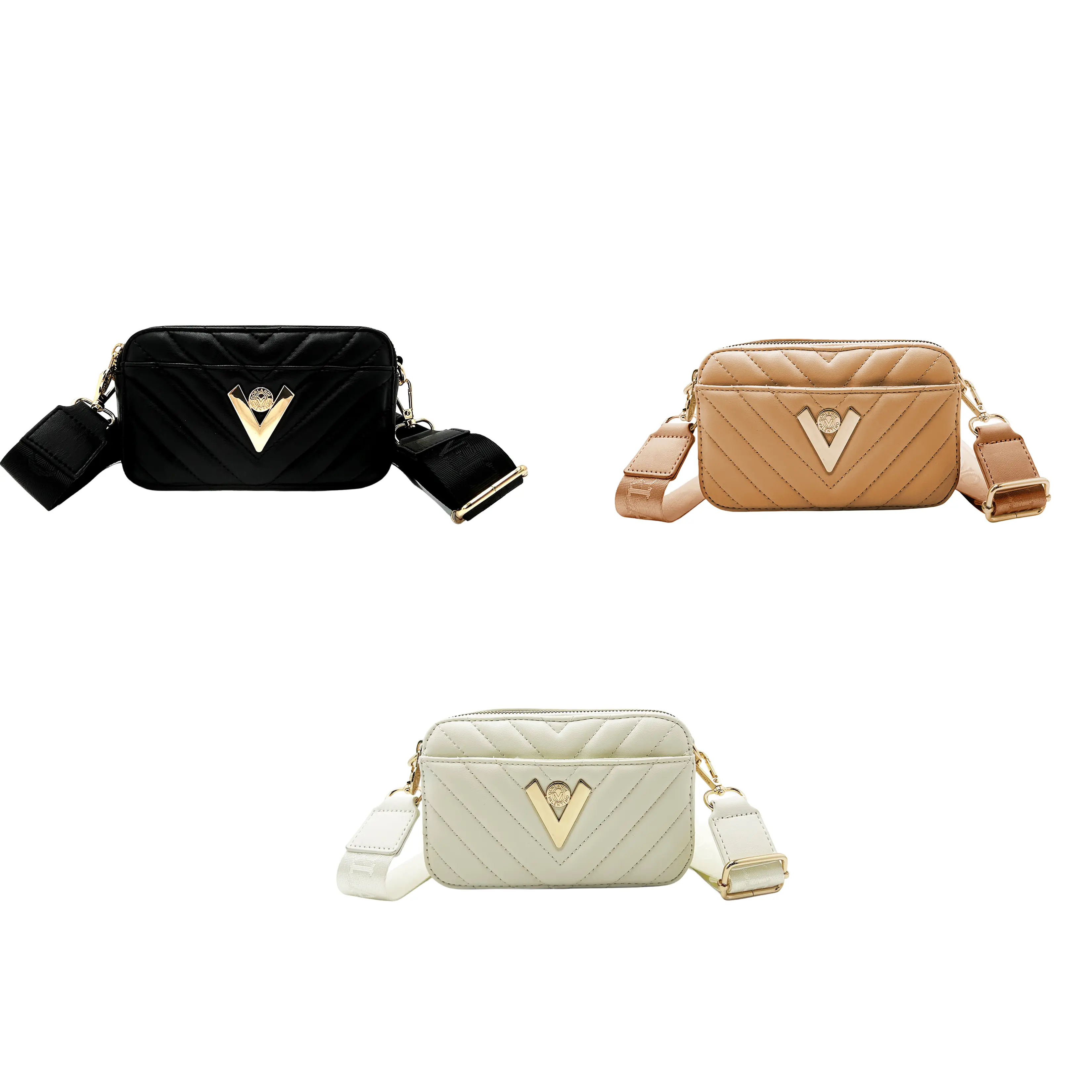 Valentino Orlandi Quilted Sarah Camera Bag