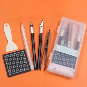 DIY Hand Tool Set with Adhesive Patch Cutting Tools, Perfect Gift Box Included, Ideal for Crafting Projects, Easy-To-Use Design