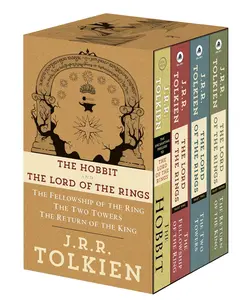 J.R.R. Tolkien 4-Book Boxed Set: The Hobbit and The Lord of the Rings Mass Market – Box set J.R.R. Tolkien book bundle