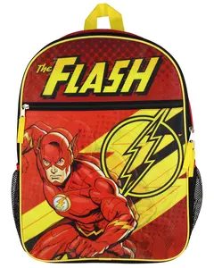DC Comics The Flash 16"  Flat front Backpack