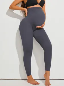 High-Waisted Maternity Support Leggings, 360° Compression Comfort, Soft Stretch Fabric, Ideal for Daily Wear & Pregnancy