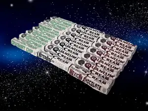 O.M.Geeks Ltd Quantum Cream Freeze-Dried "The Space Age Variety Pack" 21 Pack Candy Sweet Coconut Dairy-Free, Nut-Free, Gluten-Free Snack