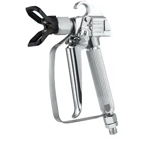 VEVOR Airless Paint Spray Gun, 3600PSI High Pressure Airless Paint Sprayer Gun with 5 Tips, 211, 315, 417, 517, 623, Swivel Joint Airless Spray Gun Kit with Filters, Cleaning Needle and Brush