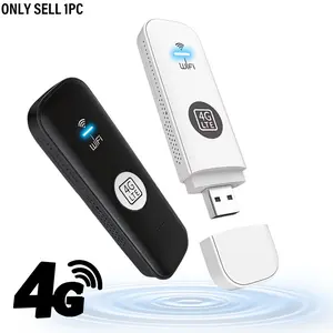 4G LTE USB WiFi Modem ,Portable Router, 150Mbps High Speed Hotspot with Micro SIM Card Slot, Supports 10 Devices, Plug and Play, Compatible with 100+ Countries, Perfect for Home, Travel, Office, Car