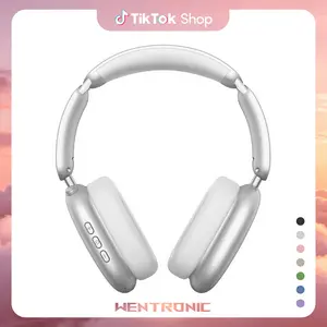 WENTRONIC Y02 Over-Ear Hybrid ANC Foldable Headphones - Bluetooth Wireless, 60H Playtime, Hi-Res Audio, Soft Earpads, Built-in Mic, Phone Calls, Compatible with iOS/Android/PC, Over Ear Headphones,father'sdaygifts