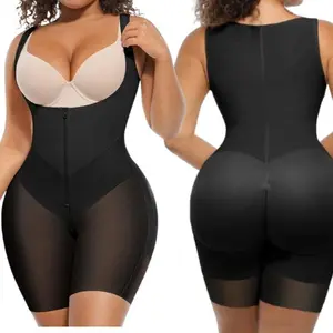 FeelinGirl #Live FeelVibe Fajas Colombianas Moldeadoras Butt Lifting Shapewear Tummy Control Postpartum Faja Body Shaper with Zipper Crotch Mother’s Day #Summervibes