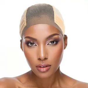 Lace Grip Wig Cap for Women, 1 Count Non Slip Lace Wig Adhesive Gripper for Keeping Wigs in Place, Adjustable Fit Wig Cap with Grip Headband, Hair Products, Wig Install Kit Hair Extensions, Lace Wig Tape