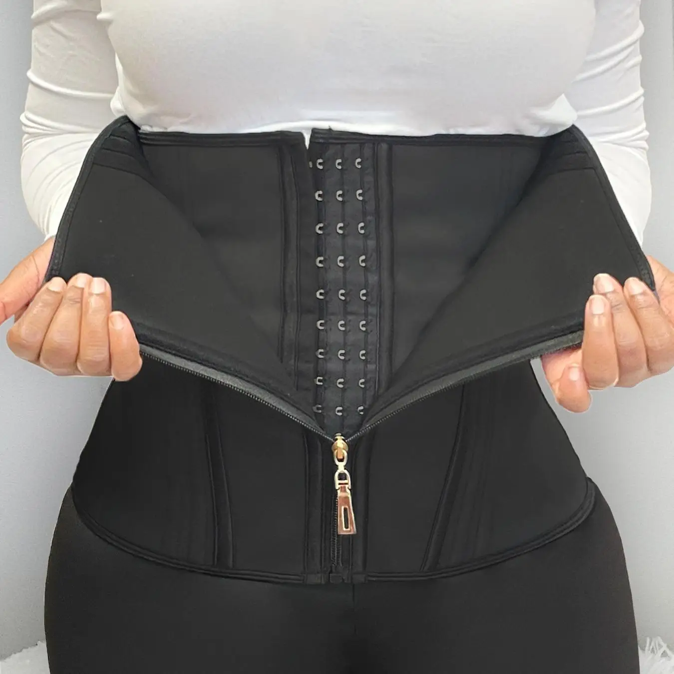 Summer Women's Basic Hook & Eye Design Compression Waist Girdle & Highwaist Belt, Abdominal Belt, Fitness Equipment, Girdle Highwaist (recommended To