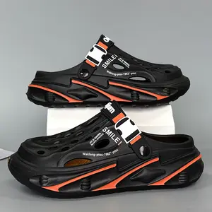 Trendy athletic clogs for men and women | Platform sport sandals | Non-slip cushioned garden and beach shoes | Quick-dry casual sliders,summervibes
