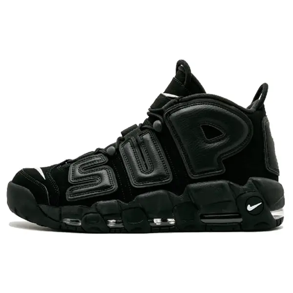 Supreme x Nike Air More Uptempo 'Black'