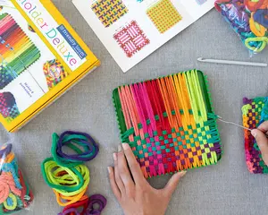 Potholder Loom Kit Plus Level 1 7" Metal Loom