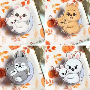 [Rosette Grip] Cute Plush Magsafe Phone Grip – Cute Magnetic Phone Stand for Phone, Gift for Stay