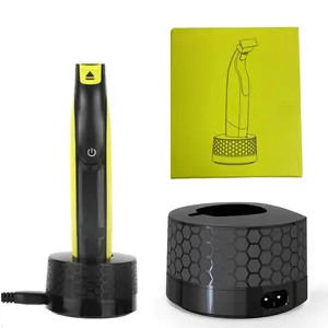 Single Blade Shaver Qp2520/2523/2527 Charging Base, Essential Replacement Charging Accessory, Durable Design, Electric Razor Must-Have