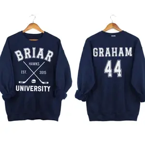 Briar Hockey Crewneck Hoodie, T-Shirt-Sweatshirt, Off-Campus, Hockey Romance, Campus Hockey, Briar U Hoodie, University Hockey