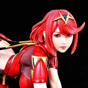 15cm Xenoblade Chronicles 2 Figurine Pyra And Mythra Game Girl Anime Action Figure Dolls Collection Pvc Model Toys Holiday Gift
