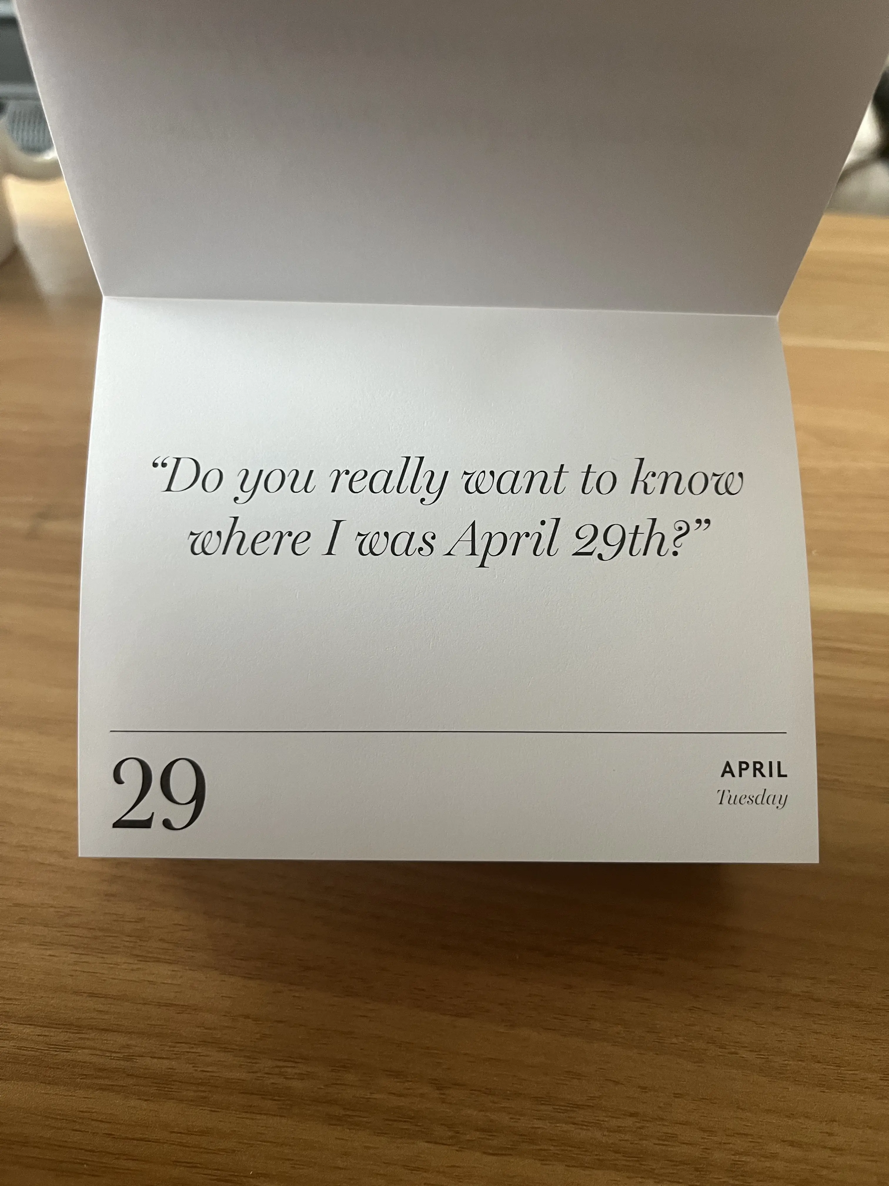 2025 Mini Mastermind Daily Desktop Calendar - Tear Away Page A Day