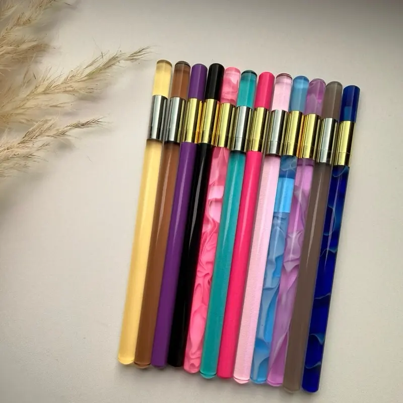 Acrylic Blue/Yellow Pencil (set of 3)