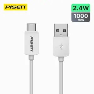PISEN USB A to USB C Cable 3FT, 2.4A Cable Data Transfer USB C CarPlay Cable Fast Charging Compatible with for iPhone 17/16/15 Series, Samsung Galaxy S25 S24 Ultra, Pixel