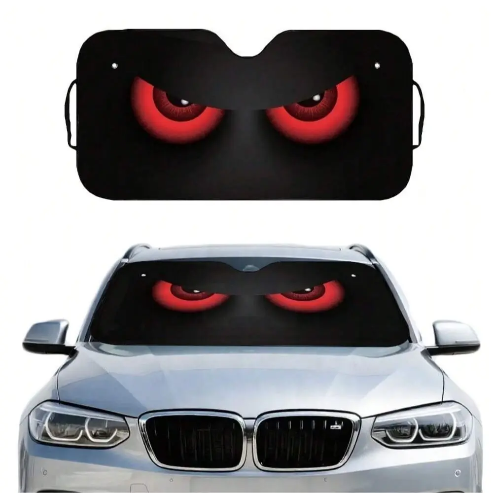 Cute Car Sunshade, Cat Meme Design, Foldable Windshield Shade, Sun Shade for Car Windshield, Sun Cover for Car Windshield, Keeps Car Cool, Prevents Interior Aging, Perfect Summer Gift, Car Sunshades for Windshield