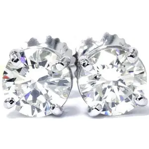 3/8Ct Lab Grown Diamond Studs 14k White Gold 3/8Ct Lab Grown Diamond Studs 14k White Gold
