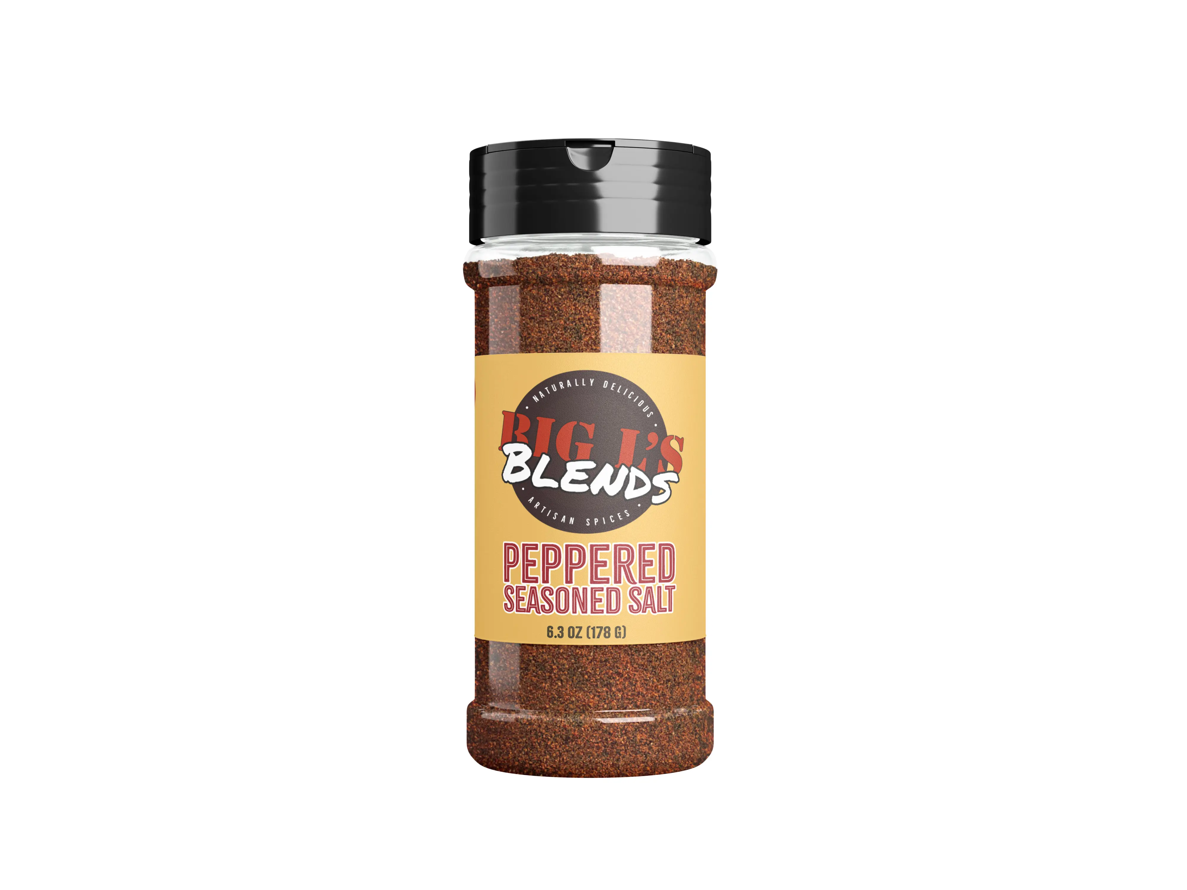 Big L’s Blends Peppered Seasoned Salt – Bold Southern Flavor for Meats, Fries, Veggies & More | Perfect for an All Purpose Savory Kick