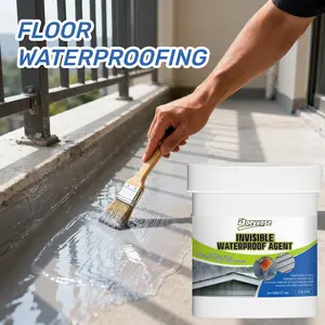 Transparent waterproof coating, 100g/300g/500g, suitable for RVs, floors, bathrooms, tiles as a waterproof agent, Hydrophobic Sealant, and roof moisture-proof and leakage prevention treatment, easy to use