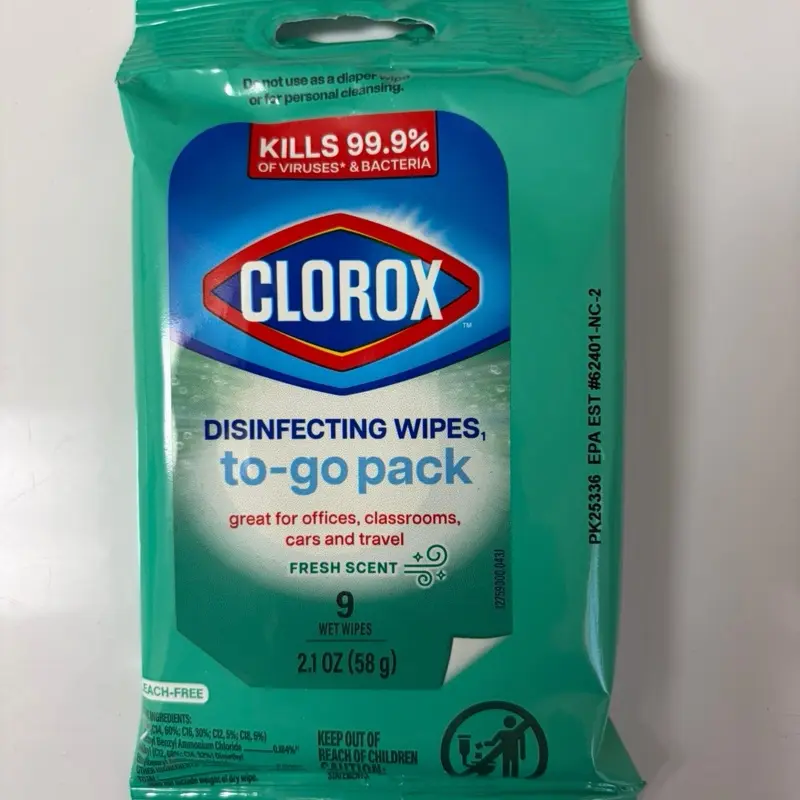 10 pack Clorox Disinfectant Wipes 10 pack Clorox Disinfectant Wipes
