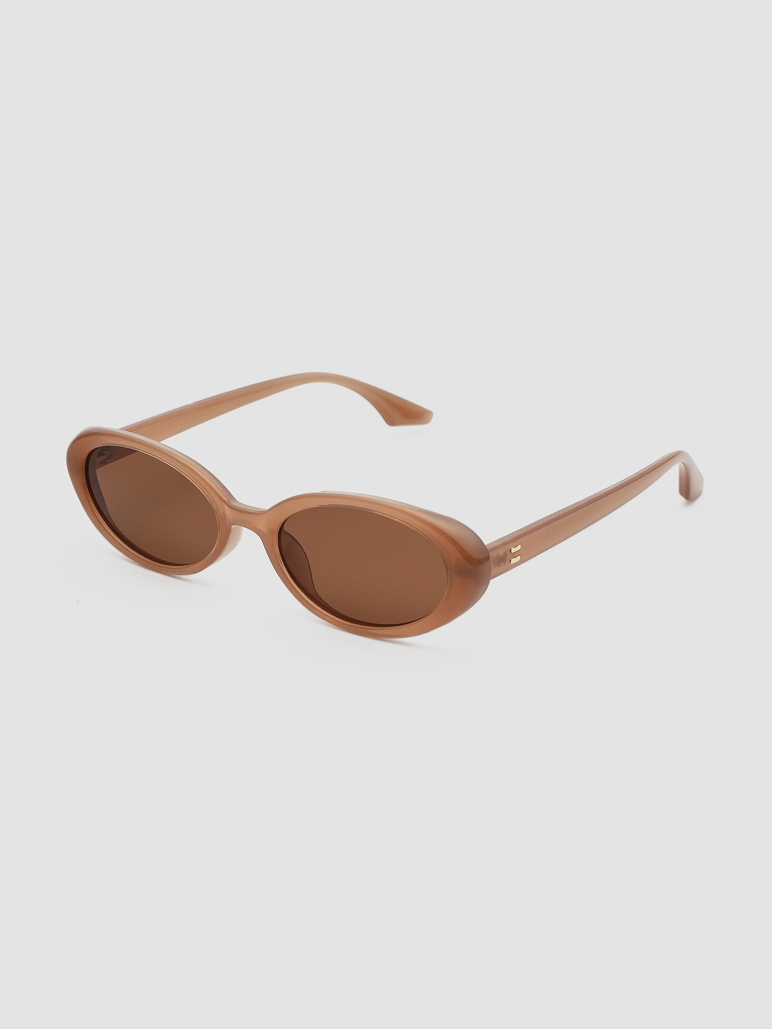 Cider [3 colors, one size] Oval Frame Fashion Glasses with Box
