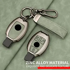 For Mercedes-Benz Keychain in Zinc Alloy Material, Durable and Stylish Design, Perfect Gift for Car Enthusiasts and Ideal for Daily Use