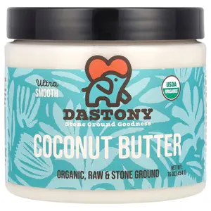 Dastony Organic Coconut Butter, Ultra Smooth, 16 oz (454 g)