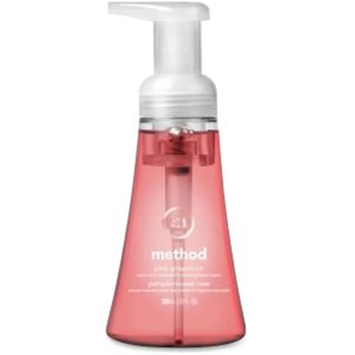 212 MAIN 10oz Foaming Hand Wash - Pink Grapefruit Citrus Bottle, Premium Fragrance, Naturally Derived, Triclosan-Free, Cradle-to-Cradle Certified, Easy-to-Foam Single Item Hand Cleaning Product, Household Cleaning