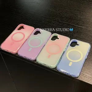 Magnetic Gradient Phone Case for iPhone 17 Pro Max 16 Pro Max 15 Pro