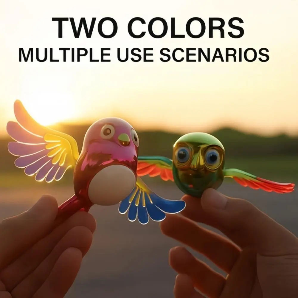 Creative Cute Simulated Plastic Flying Bird Car Ornament Home Decor Versatile Scenarios Electric Vehicle Decoration for Pendant